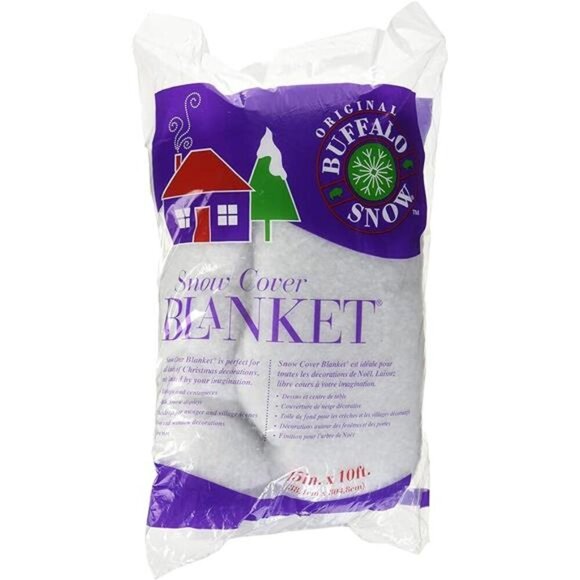 Buffalo Batting CB2351 Snow Cover Blanket 15in.x10ft. 1/Pkg - Picture 2 of 2